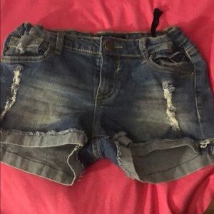 denim jean shorts